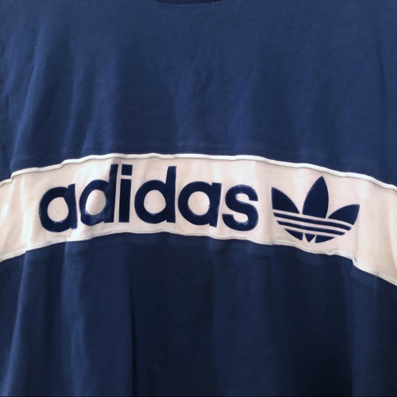 Adidas Velvet Logo Tee - Picture 3 of 5